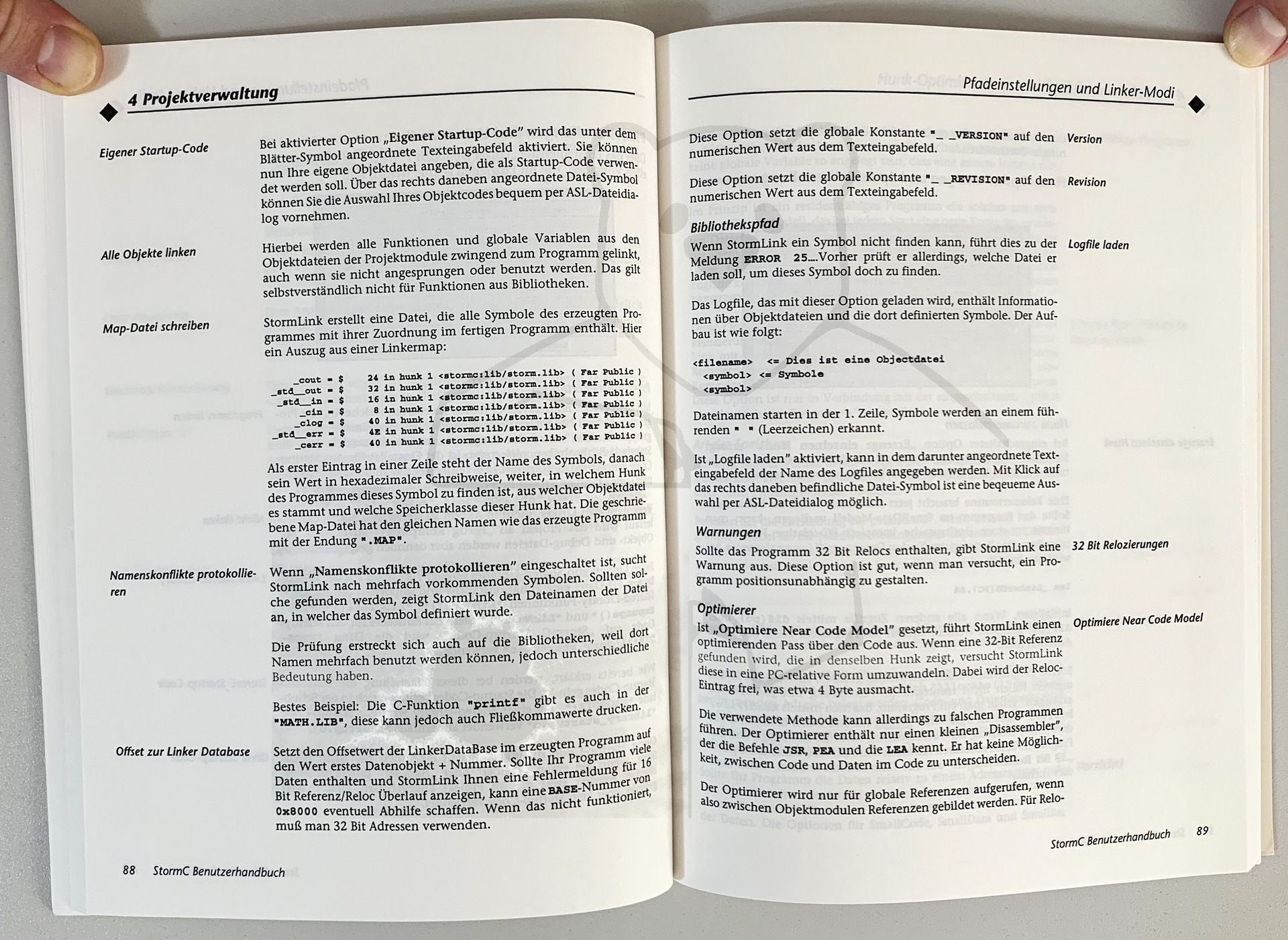StormC/C++ V3.0 - Handbuch